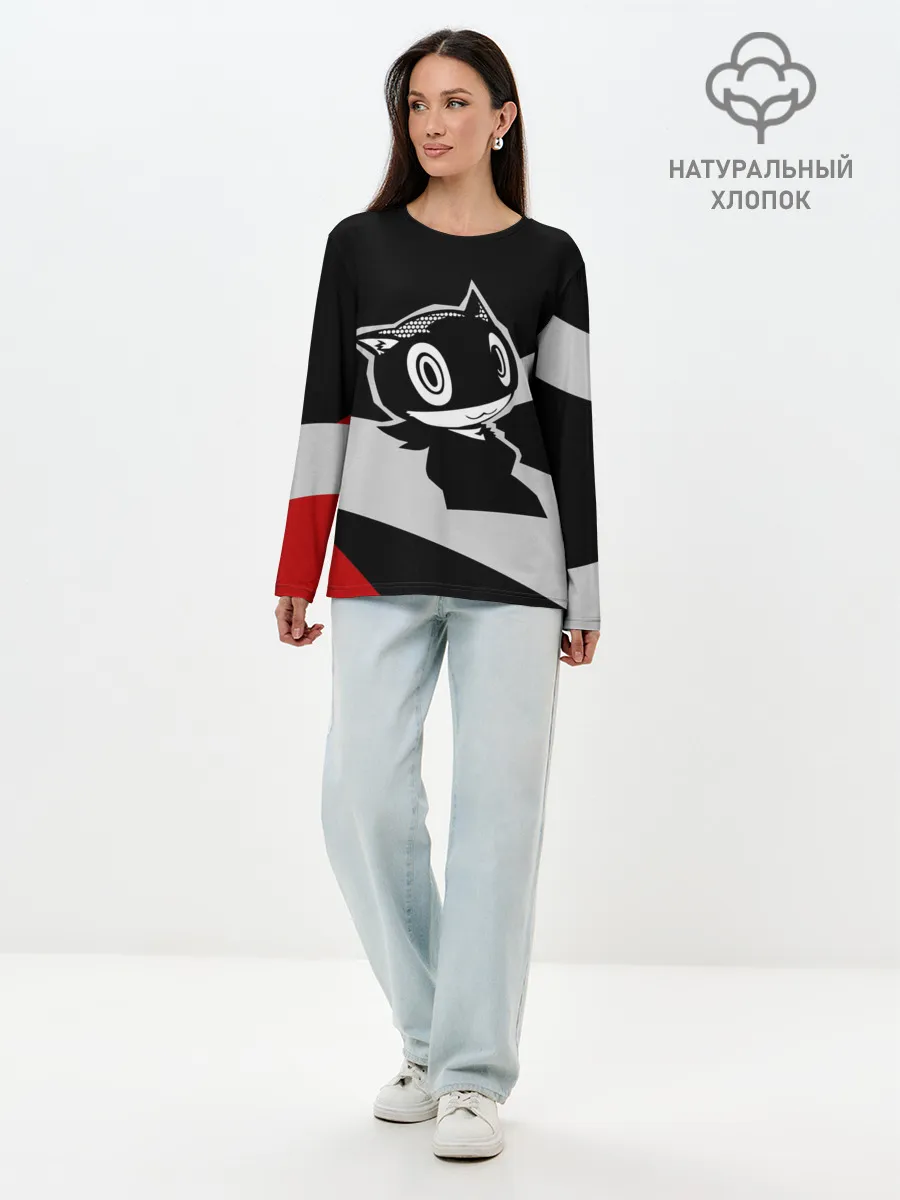 Лонгслив женский. Хлопок / Morgana