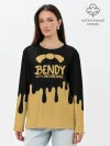 Лонгслив женский. Хлопок / Bendy And The Ink Machine