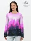 Лонгслив женский. Хлопок / CITY