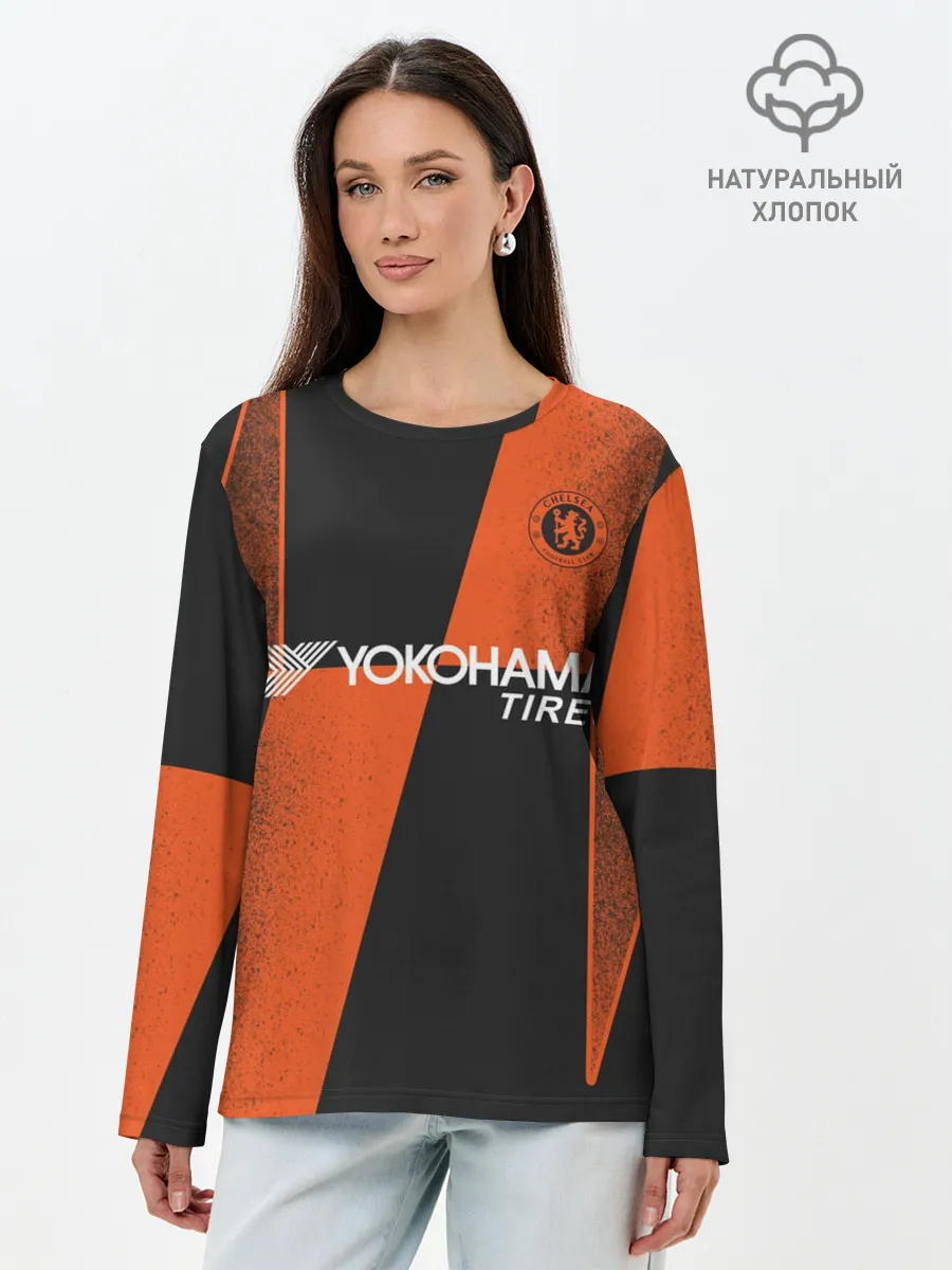 Лонгслив женский. Хлопок / Chelsea Prematch home