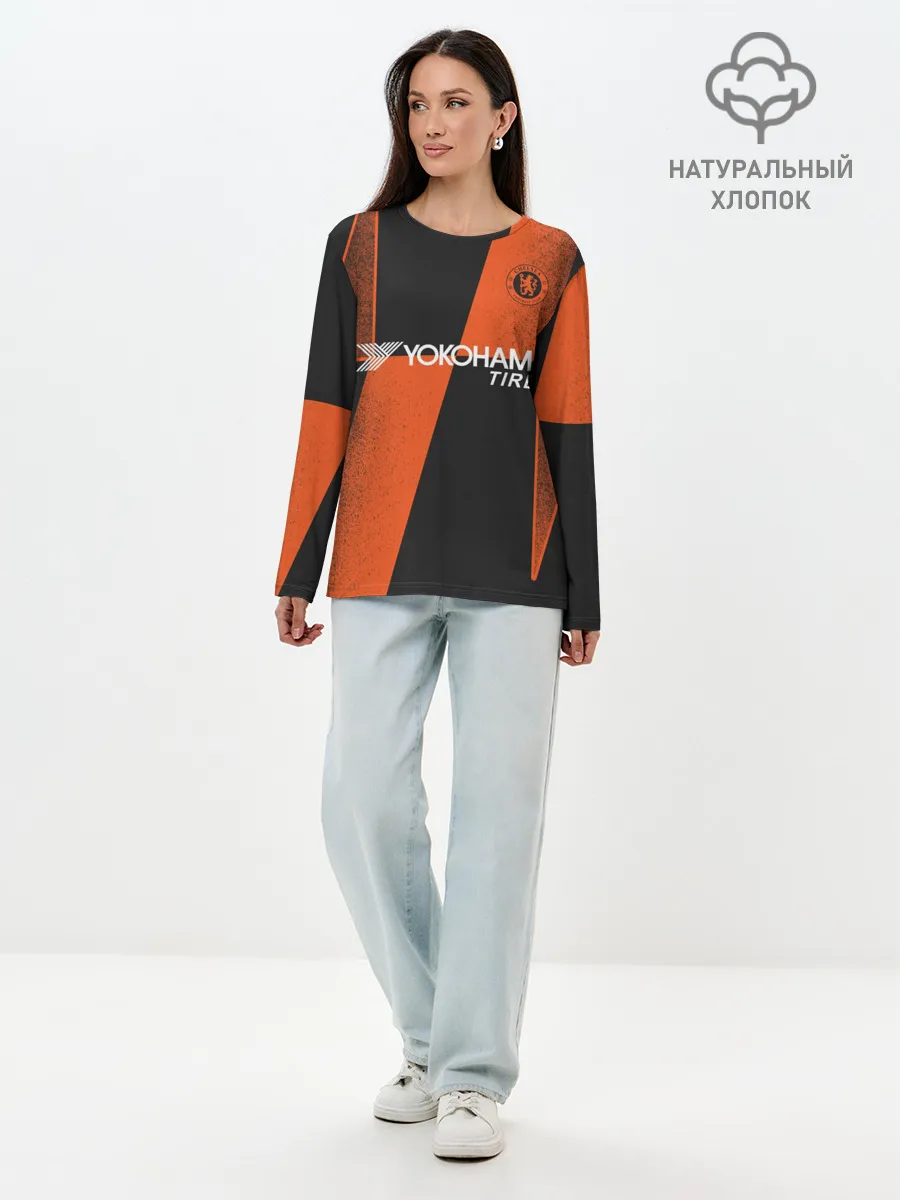 Лонгслив женский. Хлопок / Chelsea Prematch home