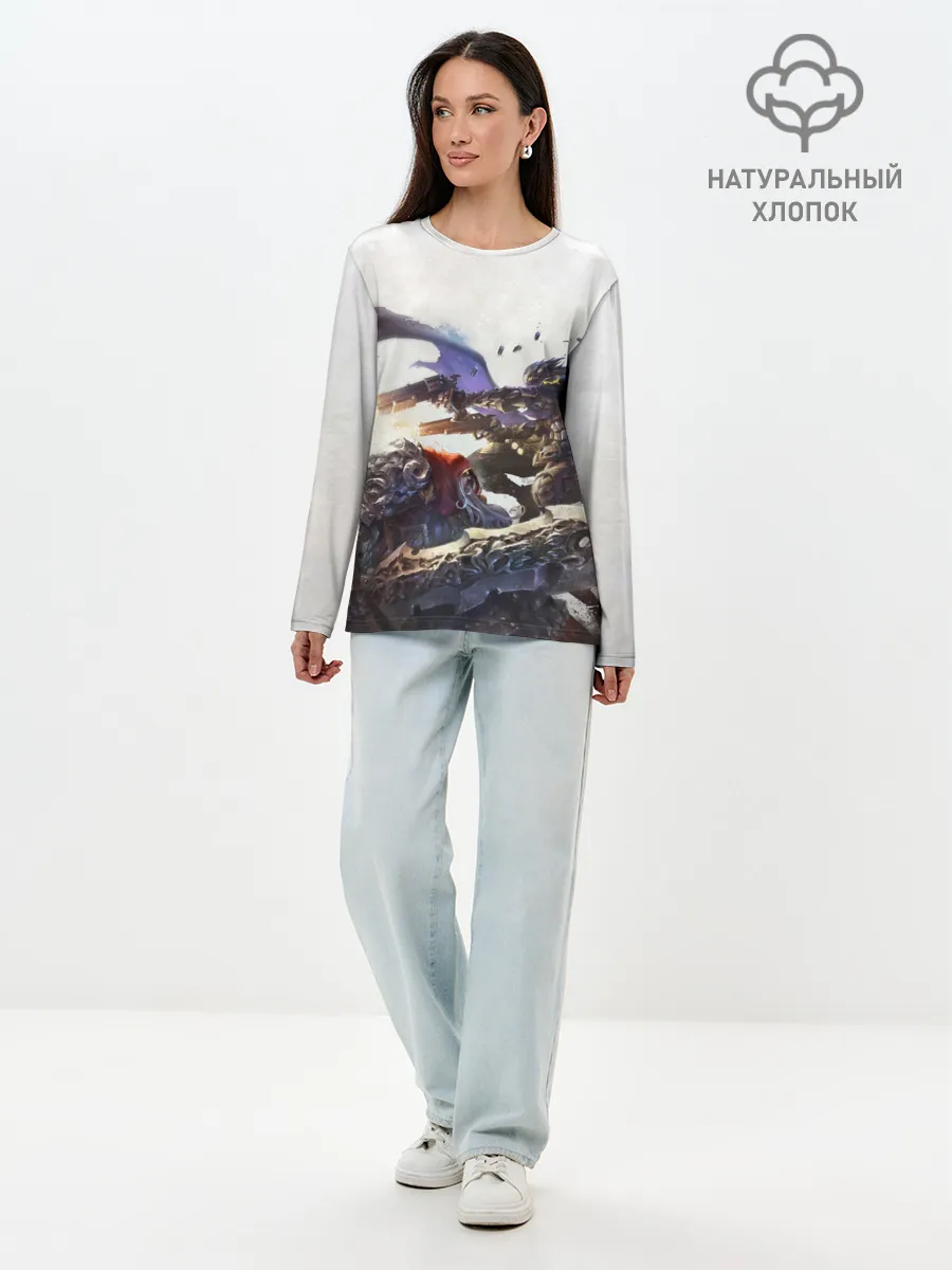 Лонгслив женский. Хлопок / Darksiders Genesis