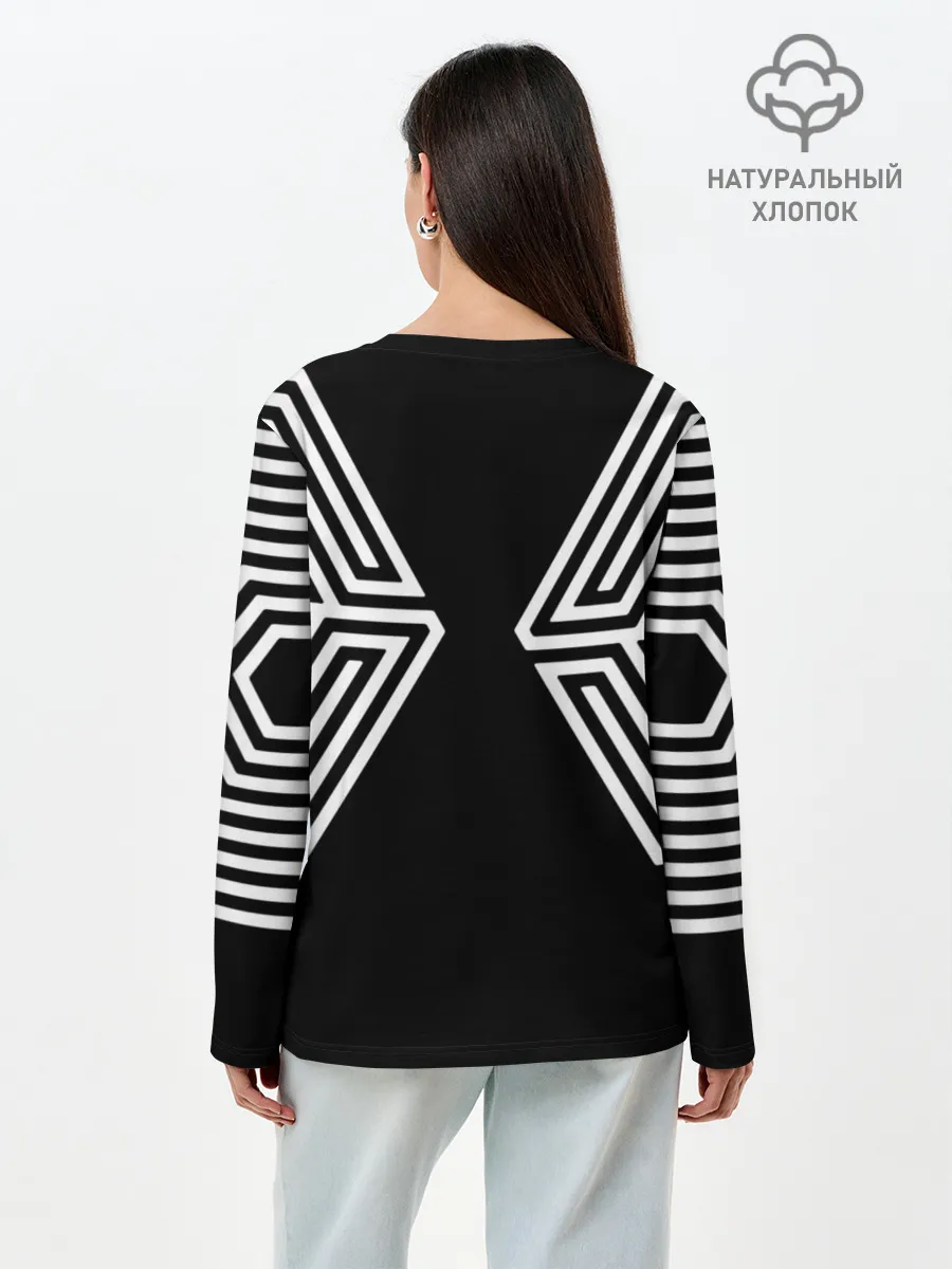 Лонгслив женский. Хлопок / EXO