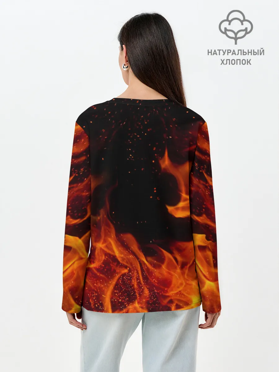 Лонгслив женский. Хлопок / СЕРИАЛ ВЕДЬМАК