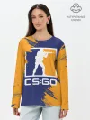 Лонгслив женский. Хлопок / CS:GO