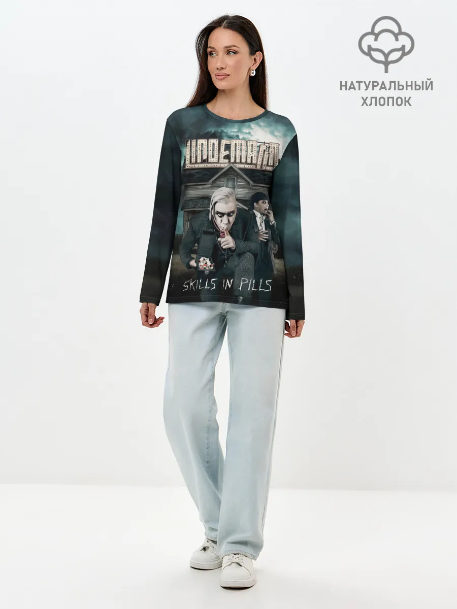 Лонгслив женский. Хлопок / LINDEMANN