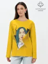 Лонгслив женский. Хлопок / Billie Eilish