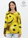 Лонгслив женский. Хлопок / YELLOW SMILE
