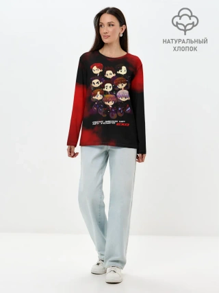 Лонгслив женский. Хлопок / EXO