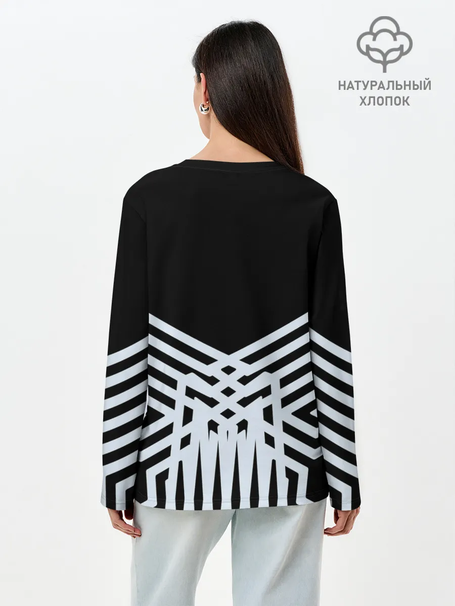 Лонгслив женский. Хлопок / EXO