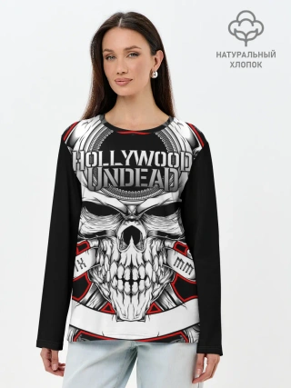 Лонгслив женский. Хлопок / Hollywood Undead