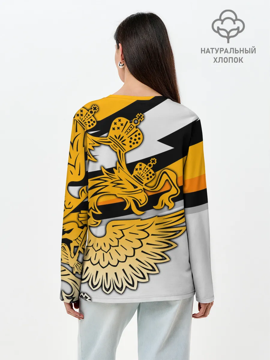 Лонгслив женский. Хлопок / Hockey