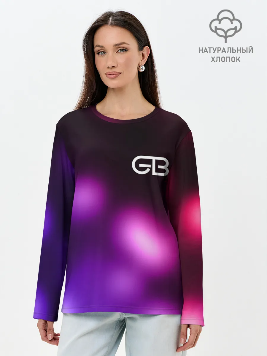 Лонгслив женский. Хлопок / GAYAZOV$ BROTHER$
