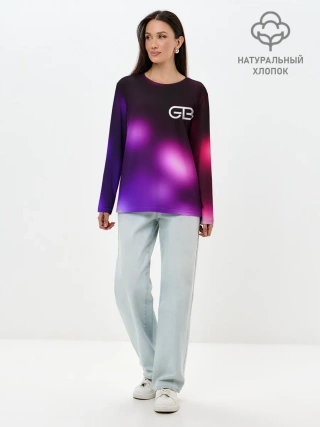Лонгслив женский. Хлопок / GAYAZOV$ BROTHER$