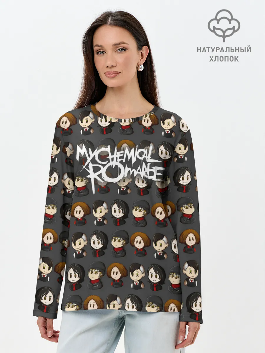 Лонгслив женский. Хлопок / My Chemical Romance