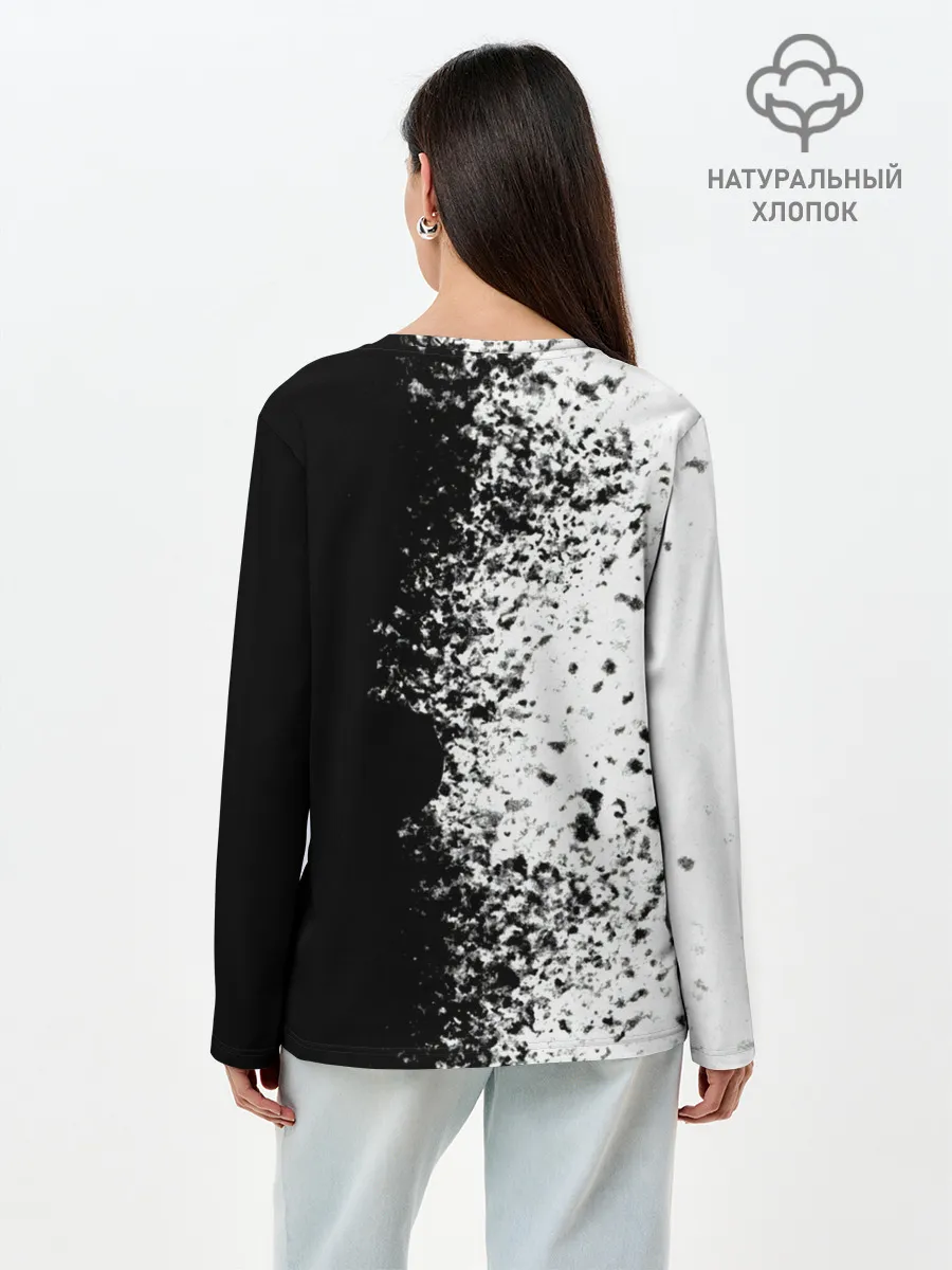 Лонгслив женский. Хлопок / Cyberpunk 2077 | Samurai.