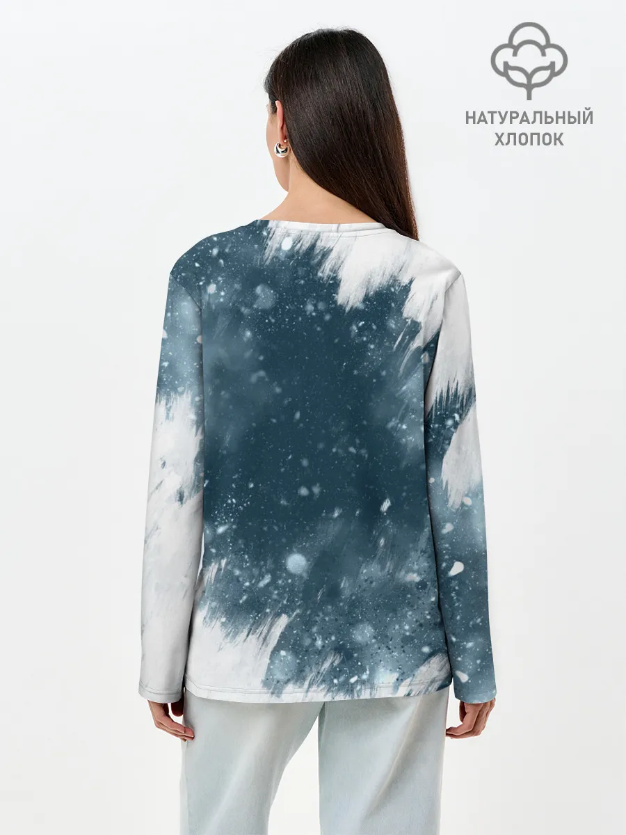 Лонгслив женский. Хлопок / PUBG BW