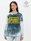 Лонгслив женский. Хлопок / PUBG BW