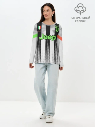 Лонгслив женский. Хлопок / Ronaldo 19-20 Palace edition