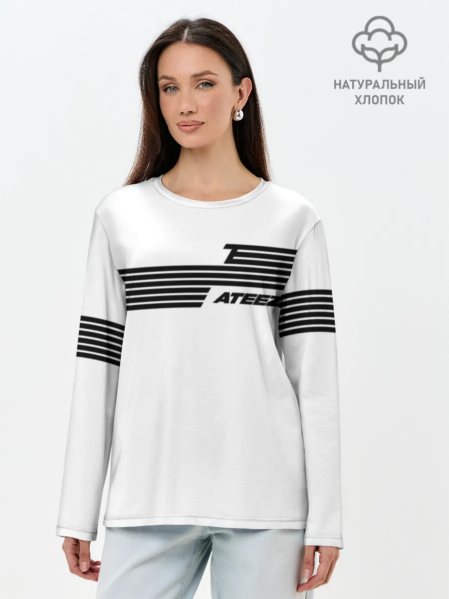 Лонгслив женский. Хлопок / Ateez