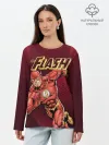 Лонгслив женский. Хлопок / The Flash