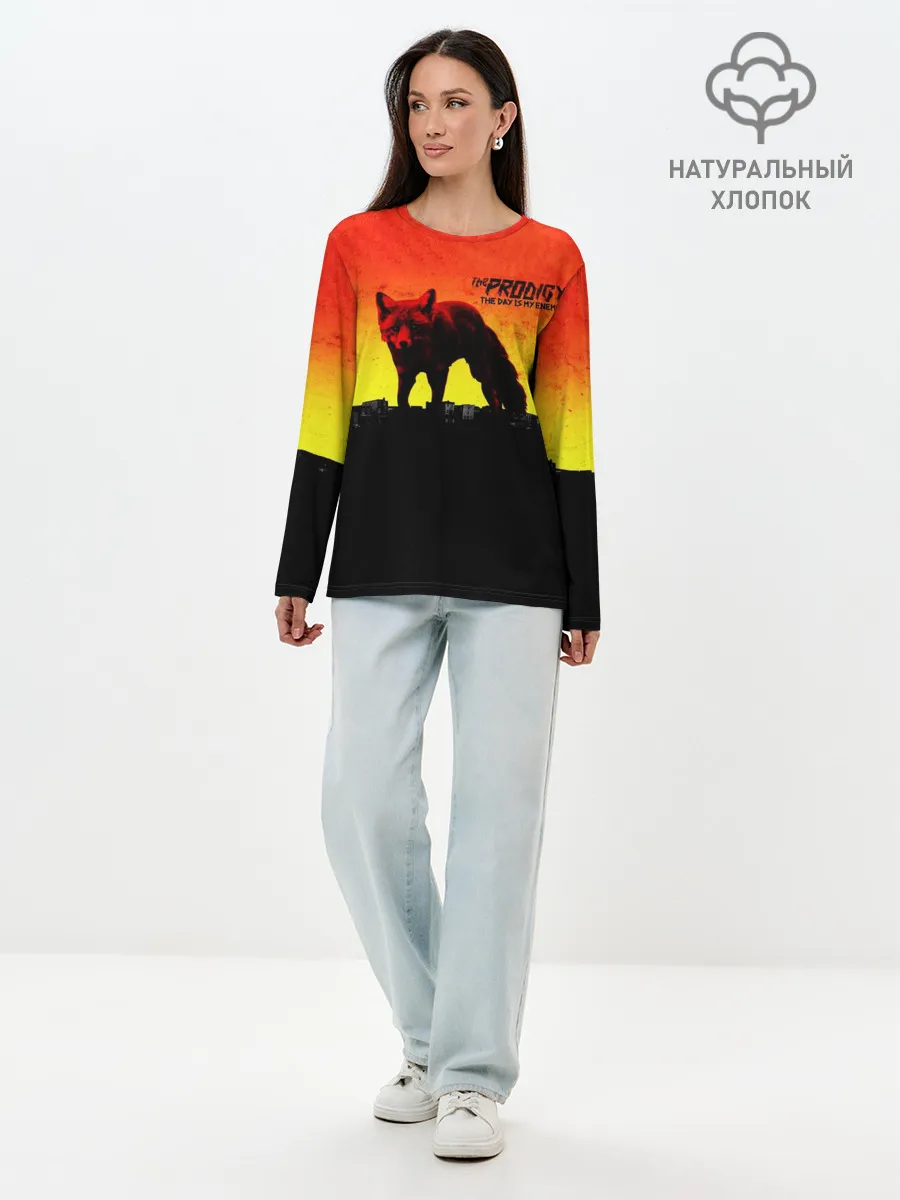 Лонгслив женский. Хлопок / The Prodigy