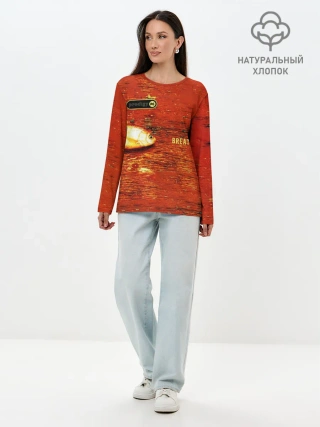 Лонгслив женский. Хлопок / The Prodigy