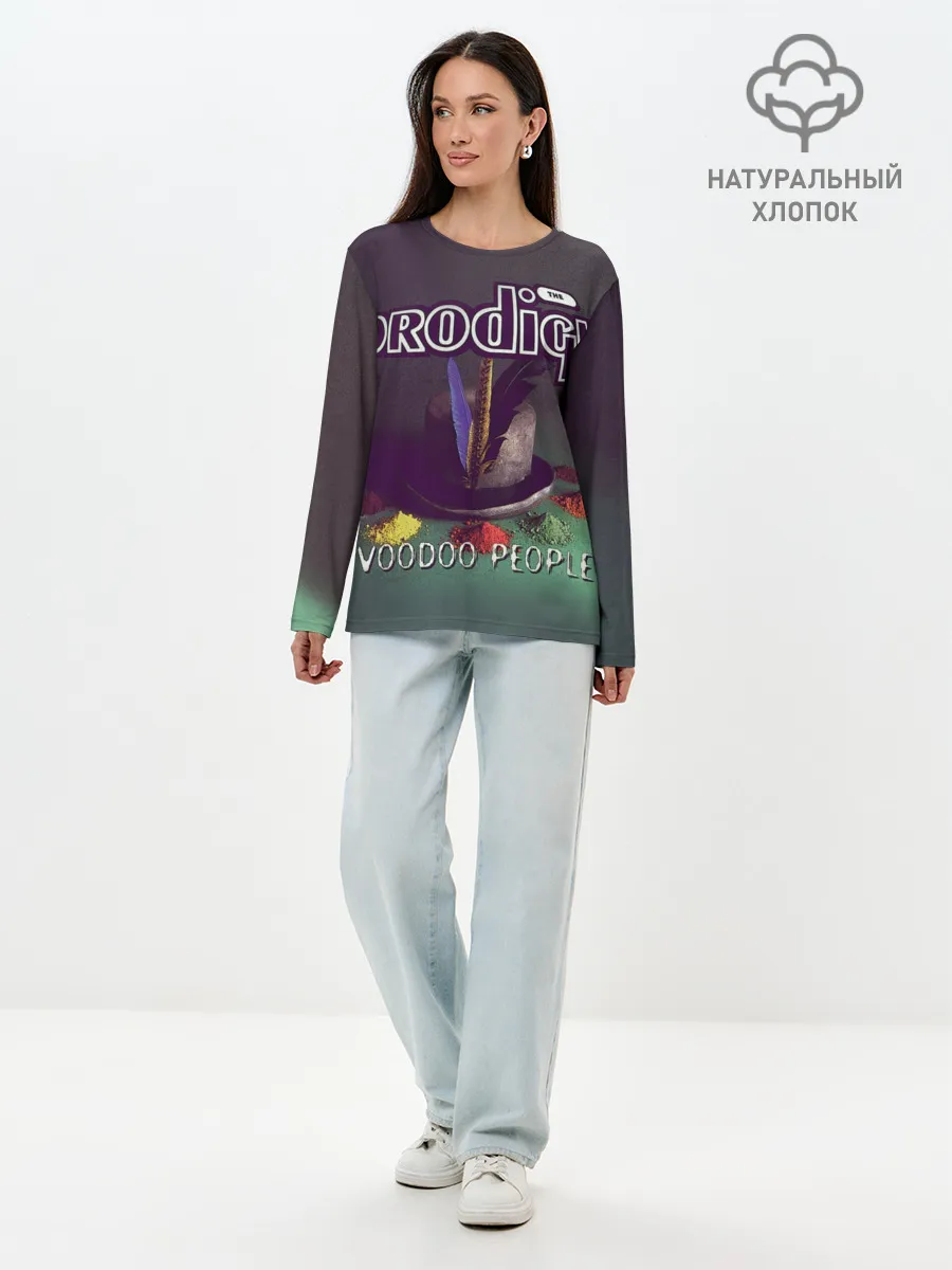 Лонгслив женский. Хлопок / The Prodigy