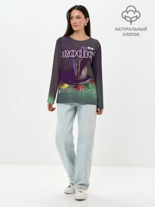 Лонгслив женский. Хлопок / The Prodigy