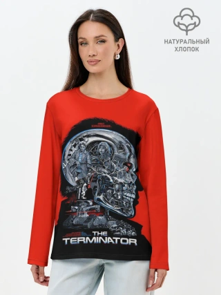 Лонгслив женский. Хлопок / The Terminator