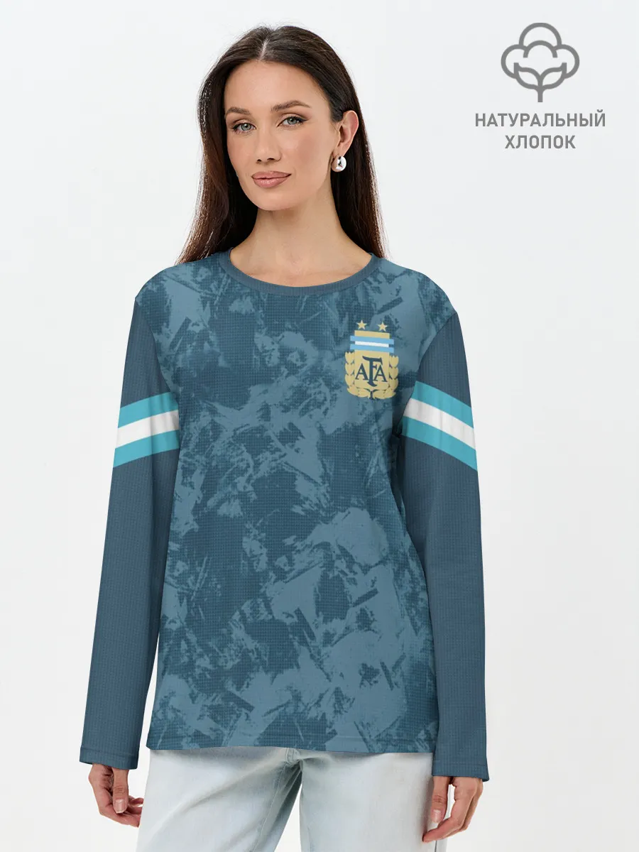 Лонгслив женский. Хлопок / Away Copa America 2020