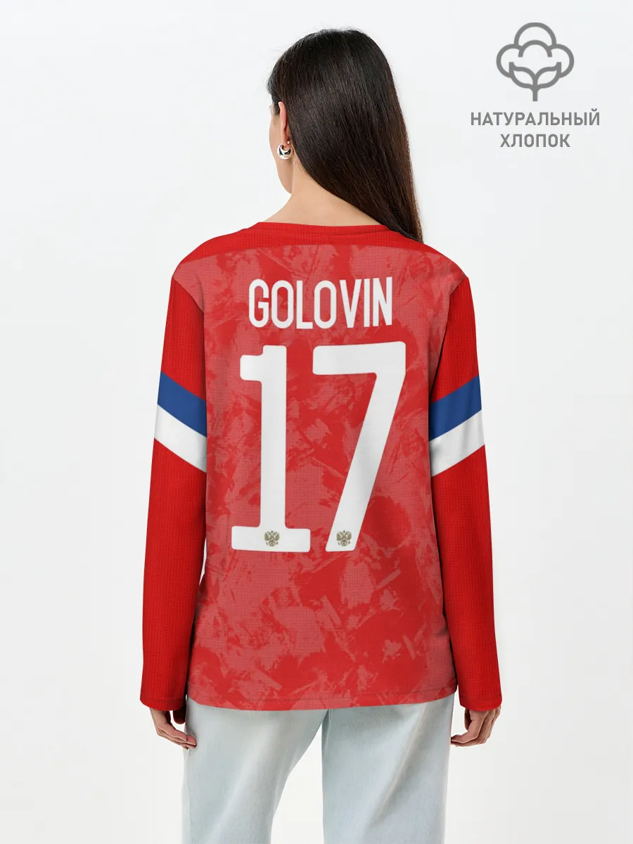 Лонгслив женский. Хлопок / Golovin home EURO 2020