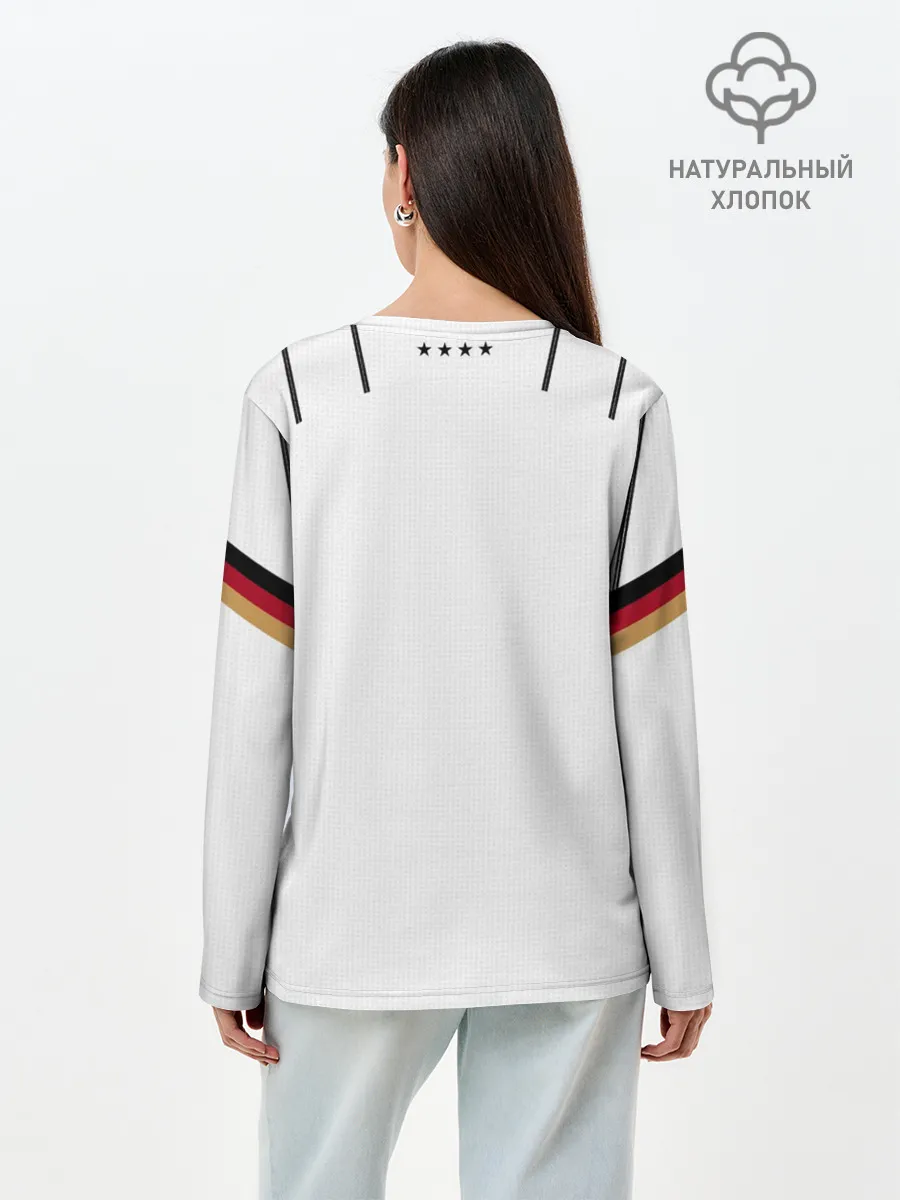 Лонгслив женский. Хлопок / Germany home 2020 EURO