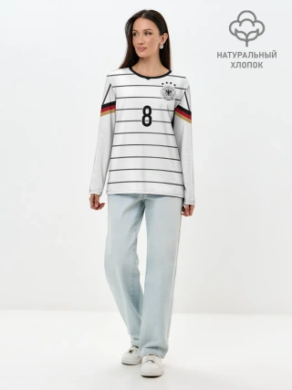 Лонгслив женский. Хлопок / Kross home EURO 2020
