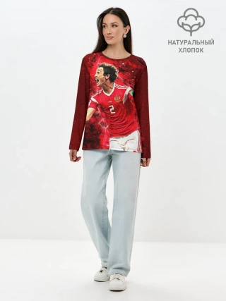 Лонгслив женский. Хлопок / Марио Фернандес