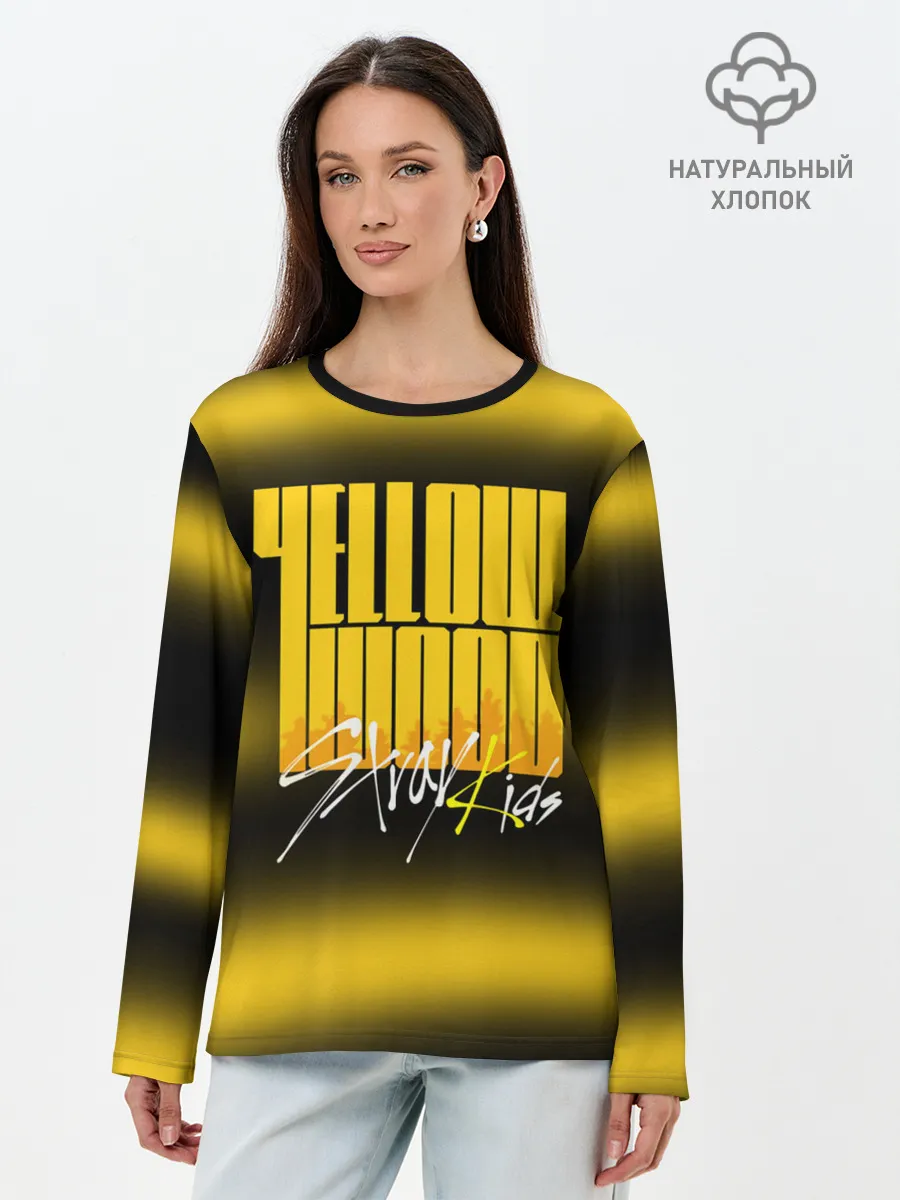 Лонгслив женский. Хлопок / Stray Kids