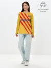 Лонгслив женский. Хлопок / Barcelona 4-th kit 19-20