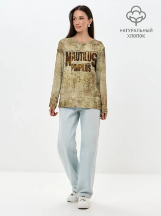 Лонгслив женский. Хлопок / Nautilus Pompilius