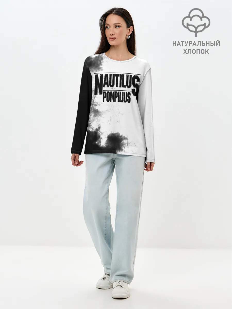 Лонгслив женский. Хлопок / Nautilus Pompilius