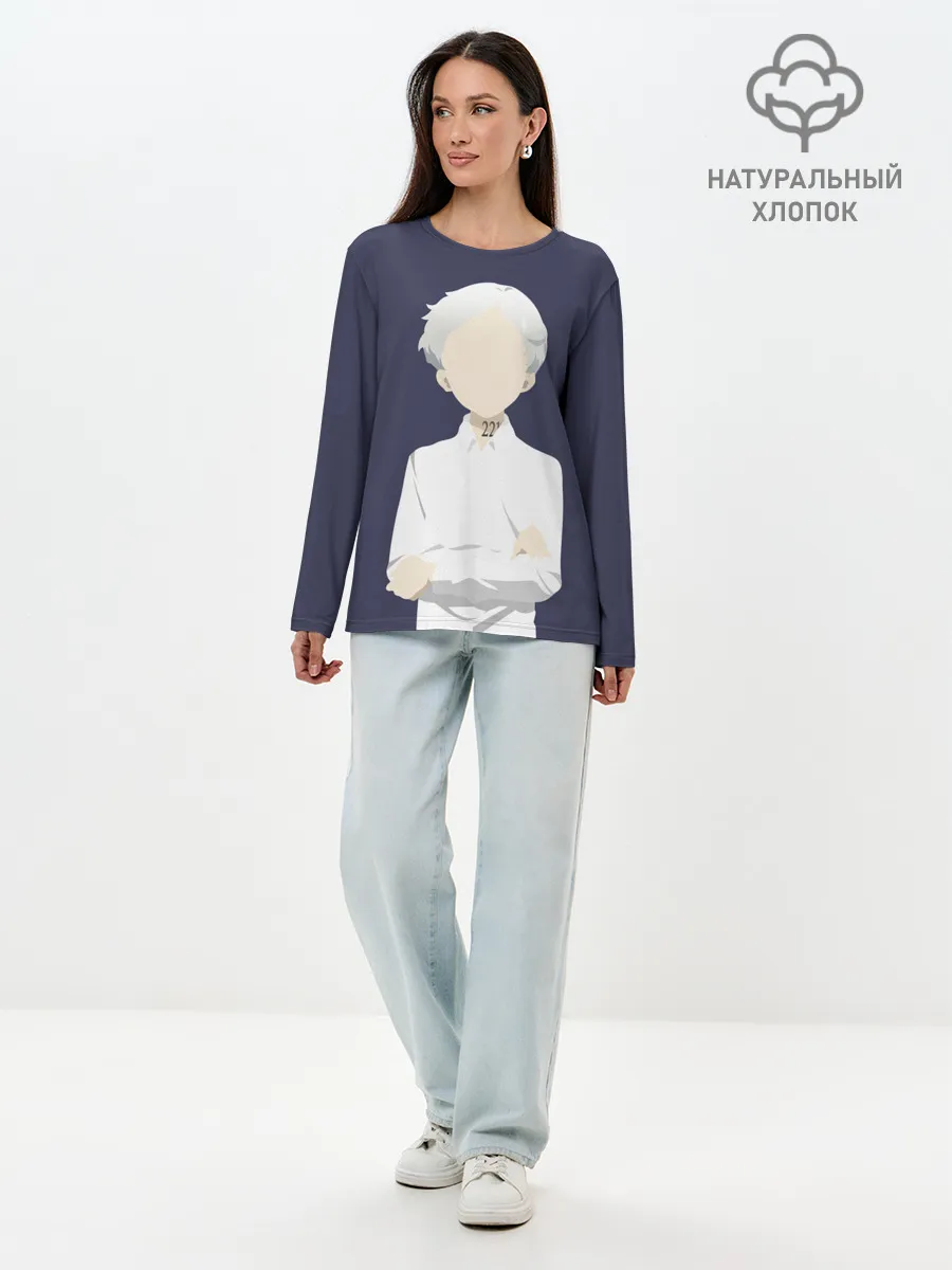 Лонгслив женский. Хлопок / Norman