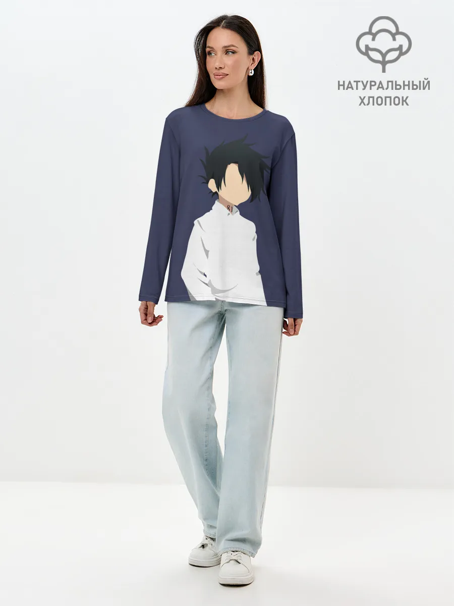 Лонгслив женский. Хлопок / Ray