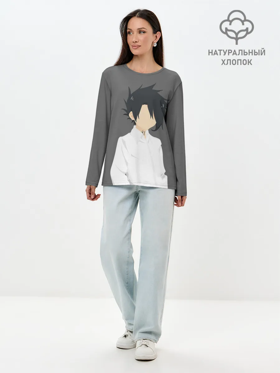 Лонгслив женский. Хлопок / Ray