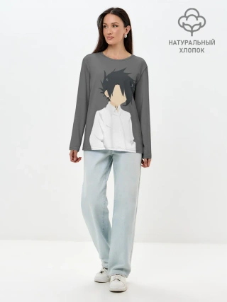 Лонгслив женский. Хлопок / Ray