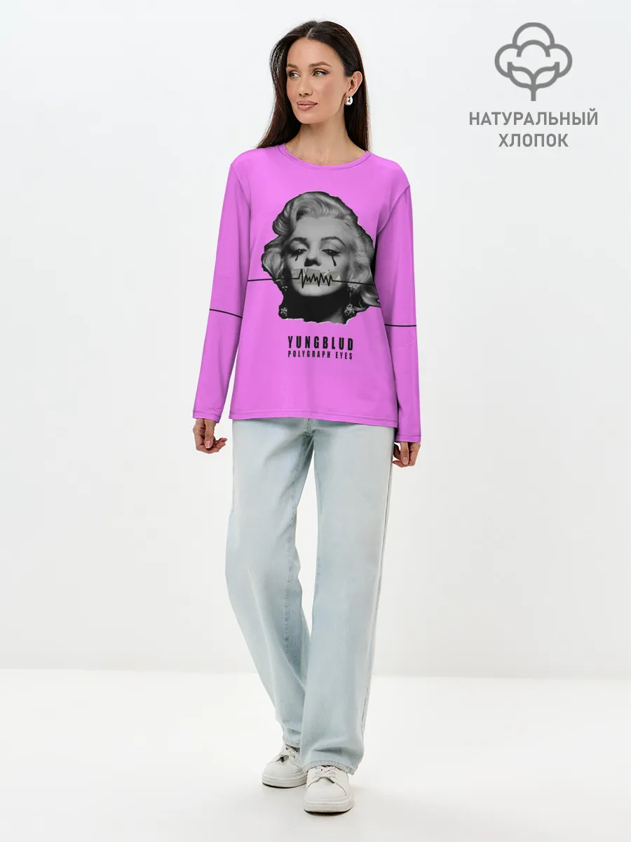 Лонгслив женский. Хлопок / POLYGRAPH EYES
