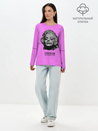 Лонгслив женский. Хлопок / POLYGRAPH EYES