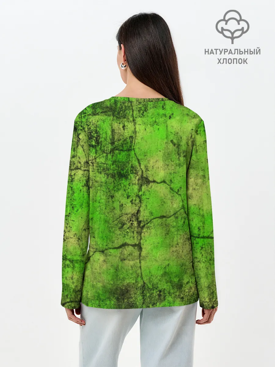 Лонгслив женский. Хлопок / Радиофобоия