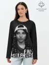 Лонгслив женский. Хлопок / finn wolfhard
