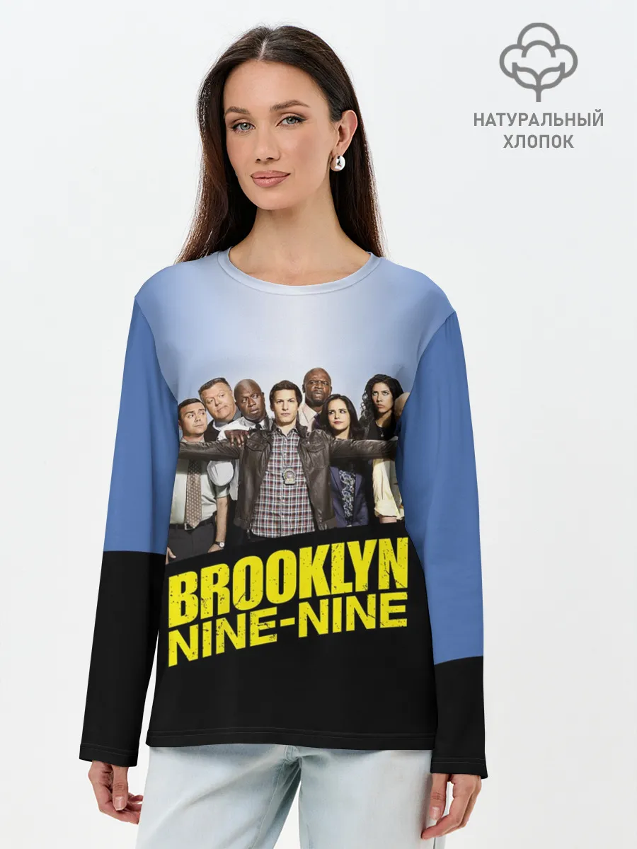Лонгслив женский. Хлопок / Brooklyn Nine-Nine