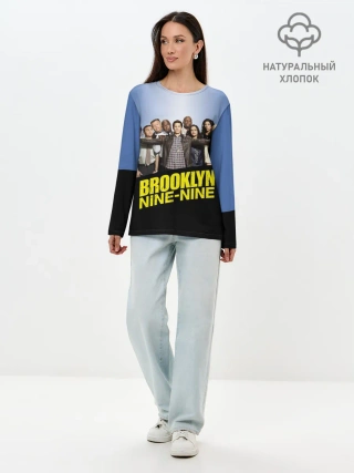 Лонгслив женский. Хлопок / Brooklyn Nine-Nine