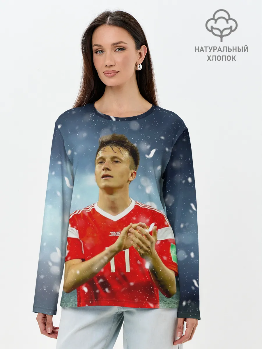 Лонгслив женский. Хлопок / Александр Головин